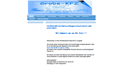 Desktop Screenshot of grobe-kfz.de